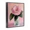 Stupell Industries Coral Flower Pink Blossom Framed Giclee, design by Petal Prints Design